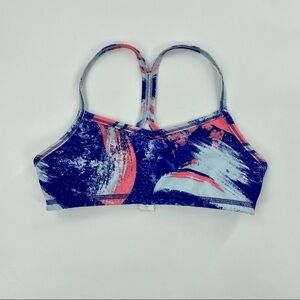 Ivivva by Lululemon Girls Flow Y Back Reversible Sports bra